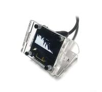 Música estéreo compatible con módulo analizador de espectro para pantalla OLED de 0.96 pulgadas indicador de nivel de audio y función de medidor VU (con caja)