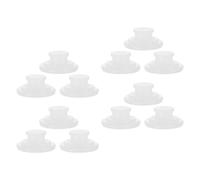 MUSISALY 12 Piezas Tapón de Silicona Reutilizable a Prueba de Derrames para Botella de Agua y Taza, Accesorio Multipropósito Resistente para Uso Familiar Movimiento