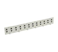 MUSISALY Accesorio de Reparación para Teclado Electrónico, Tira de Contacto de Silicona Conductora para 12 Teclas, Hoja de Repuesto para Almohadillas de Piano Digital, Solución para