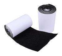 MUSISALY Cintas Antideslizantes para Alfombras Pegatinas para Alfombras 2m Nylon Poliéster Adhesivo Fuerte sin Marcas Antideslizante para Sábanas y Muebles Negro