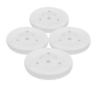 MUSISALY Kit de 4 Bases para Globos con Diseño Portátil y Rellenable de Agua, de Plástico Blanco Adecuado para Decoración de Columnas y Centros de Mesa en Eventos al Aire Libre