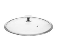 MUSISALY Tapa de Sartén y Olla de Acero Inoxidable de 34 Cm, Resistente Deformación, Diseño Elegante y Funcional para Cocina Moderna