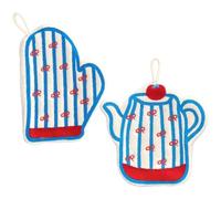Muteitt 2 Toallas De Mano, Toallas De Baño con Asa para Colgar, Toalla De Mano Absorbente De Microfibra De Forro Polar Coral para Cocina, Baño Y Dormitorio.