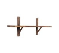 MUUBS Estantería de pared Toronto 93 cm Roble oscuro