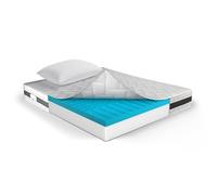 MUUN - EOS, colchón Memory individual 90 x 200 con almohada incluida, altura 25 cm | Antiácaros, hipoalergénico, ortopédico | Envasado al vacío y enrollado