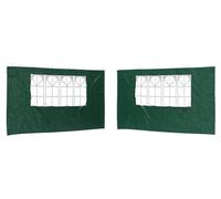 Muur Partytent, panel lateral, 400 x 195 cm, color verde