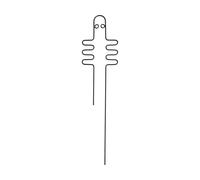 Muurla Soporte para plantas de los Hatifnates Negro