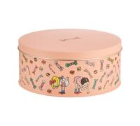 Muurla Tarro de almacenamiento Pippi con tapa Ø15 cm Caramelo