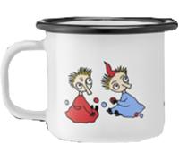 Muurla Taza de esmalte 1,5 dl Thingumy and Bob, color blanco, 1,5 dl