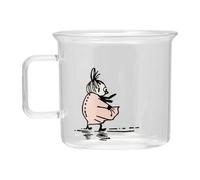 Muurla Taza de vidrio Little My 35 cl transparente