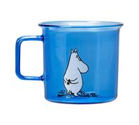 Muurla Taza de vidrio Moomin 35 zul