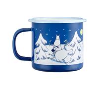 Muurla Taza esmaltada Mumin 37 cl Noche estrellada
