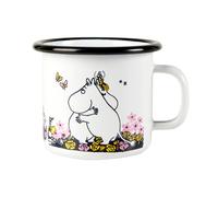 Muurla Taza esmaltada Mumin abrazo 25 lanco