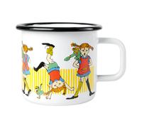 Muurla Taza esmaltada Pippi longstocking 3.7 dl White