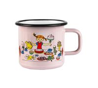 Muurla Taza esmaltada Pippi's birthday 3.7 dl Pink