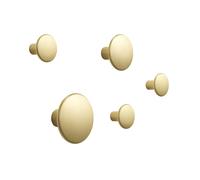 Ganchos Dots Metal 5uds. Latón