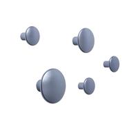 Muuto 5 Colgadores The Dots. metal Pale blue