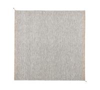 Muuto Alfombra de lana Ply 240x240 cm Black-white