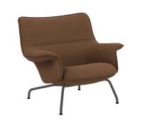 Muuto Butaca bajo Doze Hearth 4-anthracite/black