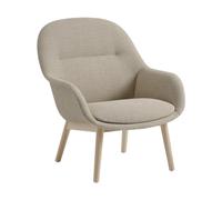 Muuto Butaca Lounge Fiber Lounge patas de roble Ecriture 240-grey