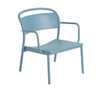 Muuto Butaca lounge Linear Steel Azul pálido