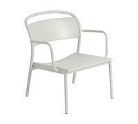 Muuto Butaca lounge Linear Steel Gris