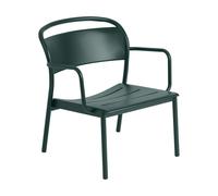 Muuto Butaca lounge Linear Steel Verde oscuro