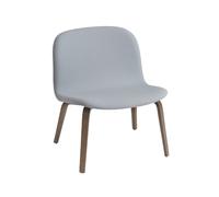 Muuto Butaca Lounge Visu asiento tapizado Steelcut 120-Brown stained oak
