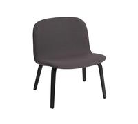 Muuto Butaca Lounge Visu asiento tapizado Twill weave 160-Black