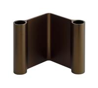 Muuto Candelabro Pair 11 cm Brown