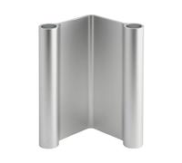 Muuto Candelabro Pair 18 cm Aluminio