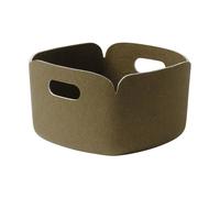 Muuto Cesta de almacenamiento Restore 28x28 cm Brown green