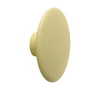 Muuto Dots Wood perchero Amarillo-beige. Ø13 cm