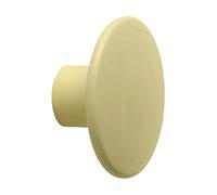 Muuto Dots Wood perchero Amarillo-beige. Ø6.5 cm