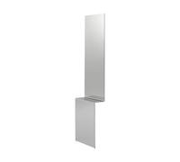 Muuto Espejo de pared Pleat Acero pulido. 227×57 cm