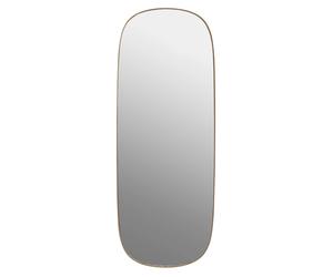 Muuto Espejo grande Framed Rose-clear. 118x44.5