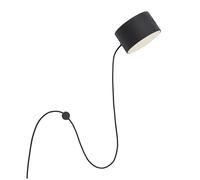 Muuto Lámpara de pared Post Negro