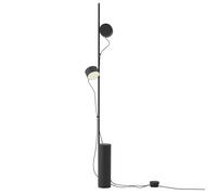 Muuto Lámpara de pie Post Negro
