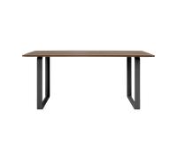 Muuto Mesa 70/70 170x85 cm Solid humod oak-Black