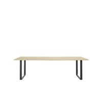 Muuto Mesa 70/70 255x108 cm Solid oak-Black