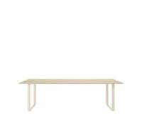 Muuto Mesa 70/70 255x108 cm Solid oak-Sand