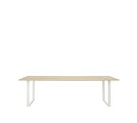 Muuto Mesa 70/70 255x108 cm Solid oak-White