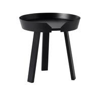 Muuto Mesa auxiliar Around. pequeña negro
