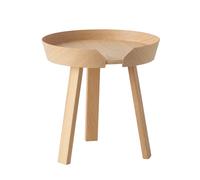 Muuto Mesa auxiliar Around. pequeña Oak