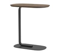 Muuto Mesa auxiliar Relate 60.5 cm roble ahumado-negro