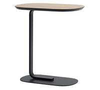 Muuto Mesa auxiliar Relate 60.5 cm roble. negro