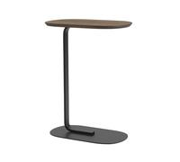 Muuto Mesa auxiliar Relate 73.5 cm Smoked oak-Black