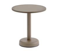 Muuto Mesa de centro Linear Steel Topo. Ø42 × 47 cm