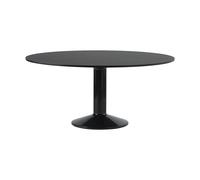 Muuto Mesa pedestal Midst Black linoleum-black. Ø160 cm