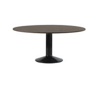 Muuto Mesa pedestal Midst Dark oiled oak-black. Ø160 cm
